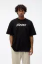 Thunder Bolt Oversized Graphic Tee