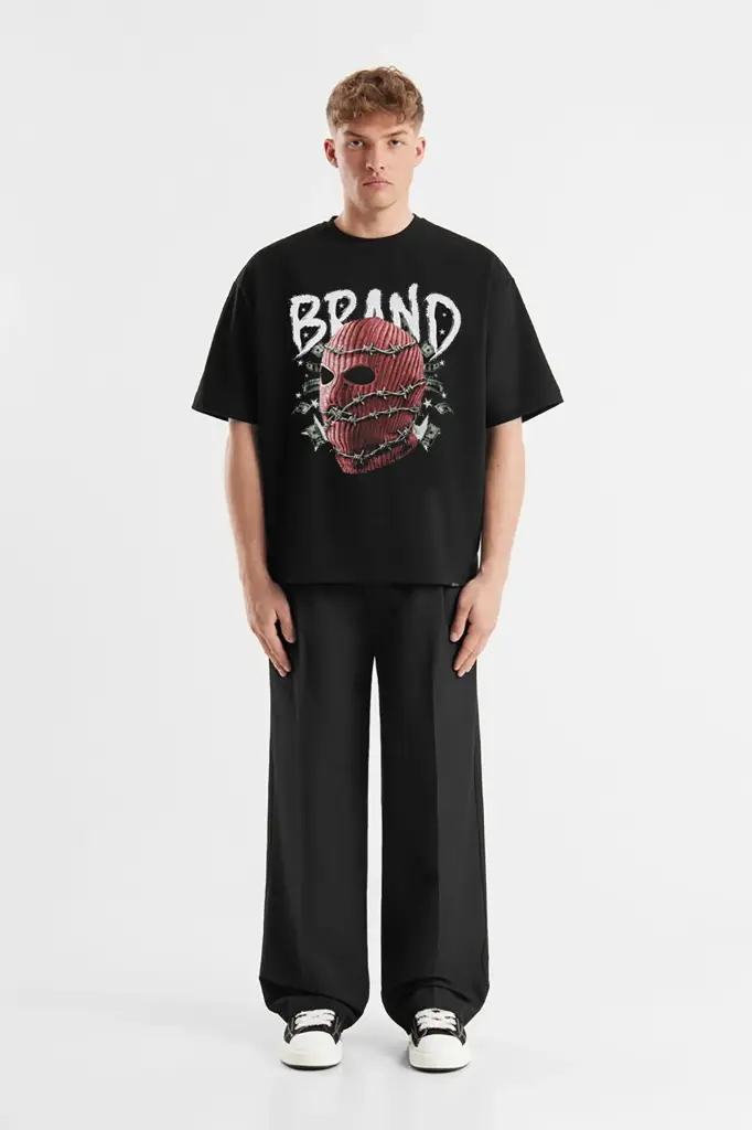 Urban Masked Rebel Oversized Tee