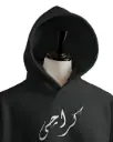 Urban Karachi Winters Hoddie Unisex Black