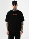AURA-X Oversized Black Tee