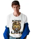 Lion hearted Royalty Tee