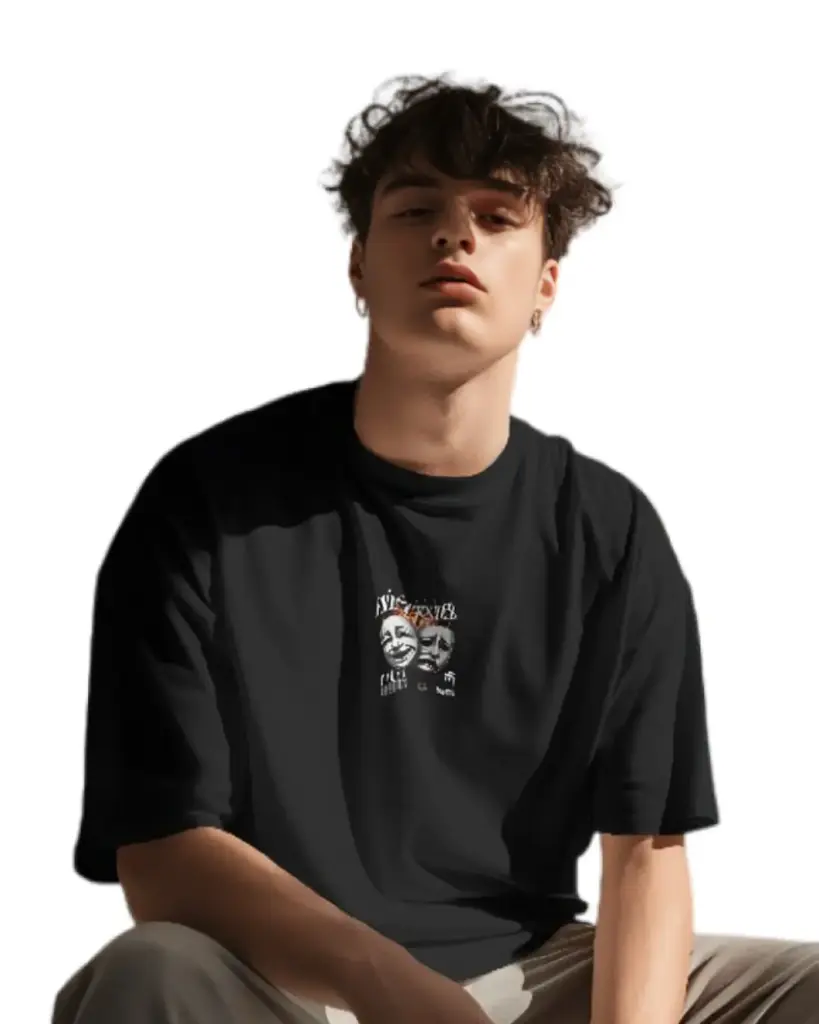 Masked Reality Oversized T.Shirt