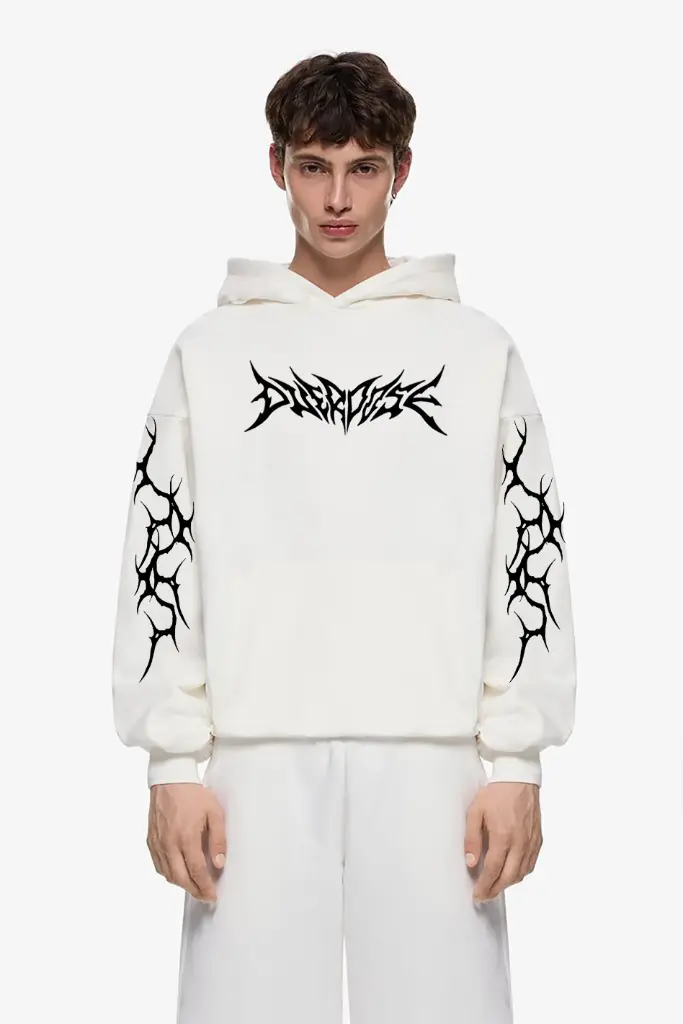 Dead Silence Hoodie White 