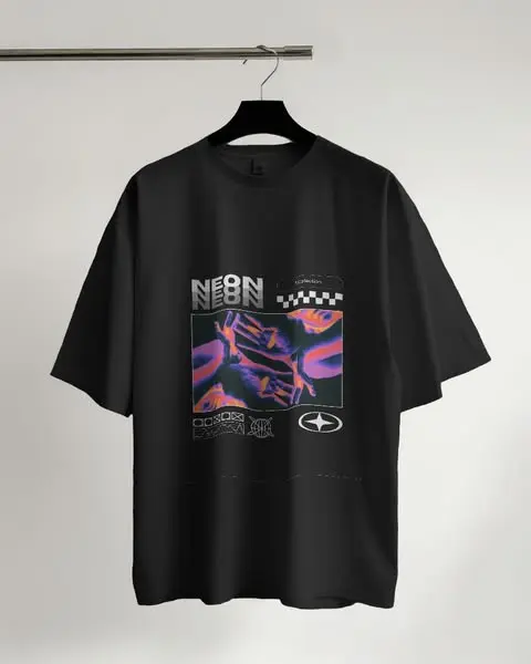 Neon Vibes Heatwave Graphic
