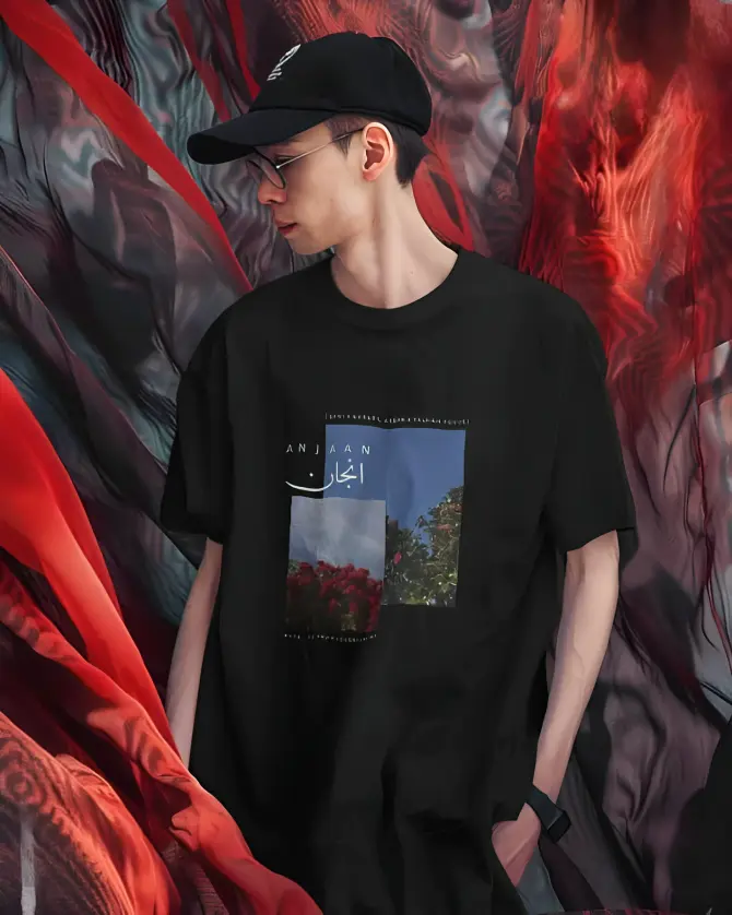 Anjaan Digital Printed Tee