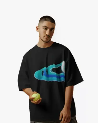 Lost in Light – Oversized Streetwear Tee