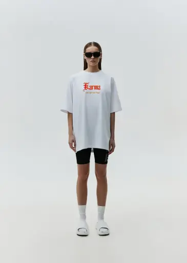 KARMA Gothic Oversized Tee