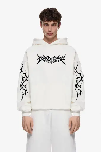 Dead Silence Hoodie White 