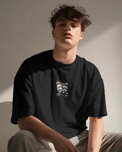 Masked Reality Oversized T.Shirt