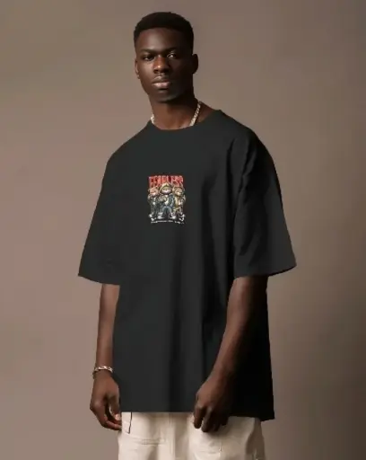 Brave Bears Street Style Oversized T.Shirt