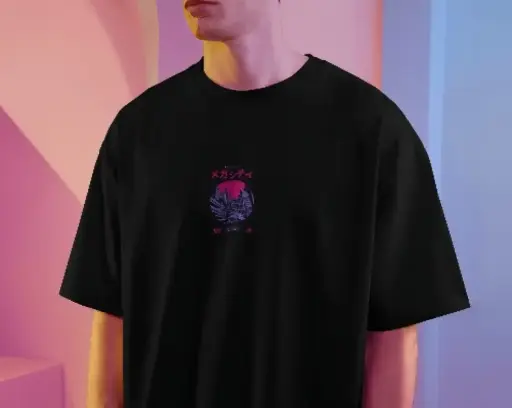 Tokyo Nights Oversized T-Shirt