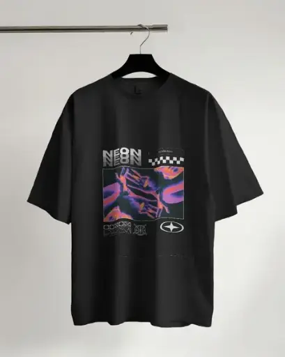 Neon Vibes Heatwave Graphic